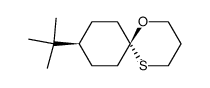 4-tert.-Butyl-cyclohexanon-trimethylen-monothioketal Structure