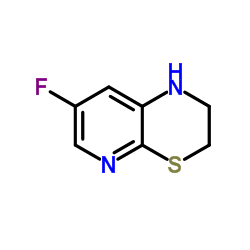 7-Fluoro-2,3-dihydro-1H-pyrido[2,3-b][1,4]thiazine Structure