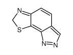 7H-Pyrazolo[4,3-g]benzothiazole(8CI) structure