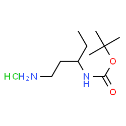 3-N-Boc-1,3-戊二胺结构式