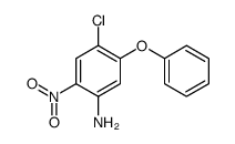 4-chloro-2-nitro-5-phenoxyaniline结构式