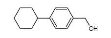 4-cyclohexylphenylmethyl alcohol Structure