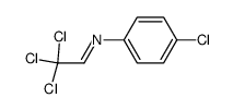 N-(2,2,2-Trichlorethyliden)-4-chloranilin结构式