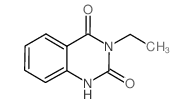 3-Ethylquinazoline-2,4(1H,3H)-dione Structure