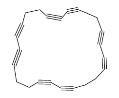 cyclotetracosa-1,3,7,9,13,15,19,21-octayne Structure