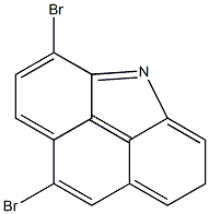 1,7-dibromo-4H-benzo[def]carbazole结构式