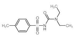 Benzenesulfonamide,N-[(diethylamino)carbonyl]-4-methyl-结构式