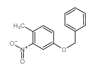 4-苄氧基-2-硝基甲苯结构式