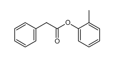 2-methylphenyl phenylacetate Structure