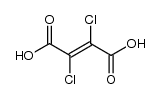 trans-2,3-dichlorobutenedioic acid结构式