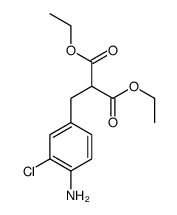 diethyl (4-amino-3-chlorophenyl)methylmalonate结构式