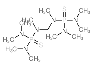Phosphorothioictriamide, N,N'''-methylenebis[N,N',N',N'',N''-pentamethyl- (8CI,9CI)结构式