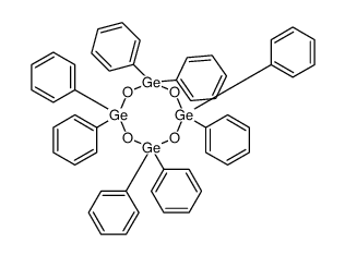 2,2,4,4,6,6,8,8-octakis-phenyl-1,3,5,7,2,4,6,8-tetraoxatetragermocane Structure