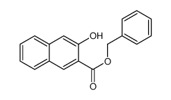benzyl 3-hydroxynaphthalene-2-carboxylate结构式
