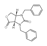 (3aS,6aR)-1,3-dibenzyltetrahydro-1H-furo[3,4-d]imidazole-2,4-dione Structure