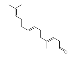 4,8,12-trimethyltrideca-3,7,11-trienal Structure