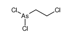 2-Chloroethyldichloroarsine Structure
