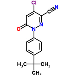 1-[4-(TERT-BUTYL)PHENYL]-4-CHLORO-6-OXO-1,6-DIHYDRO-3-PYRIDAZINECARBONITRILE picture