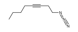 1-azidooct-3-yne Structure