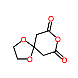 1,4,8-trioxaspiro[4,5]decane-7,9-dione structure