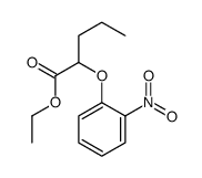 ethyl 2-(2-nitrophenoxy)pentanoate结构式