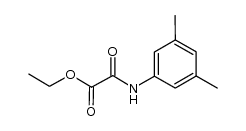 2-(3,5-dimethylphenylamino)-2-oxoacetic acidethyl ester Structure