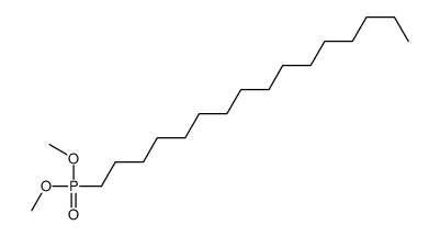 Dimethyl hexadecylphosphonate Structure