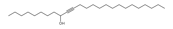 pentacos-10-yn-9-ol结构式