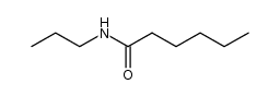 N-propylhexanoylamide Structure