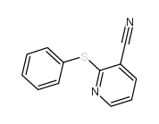 2-(PHENYLTHIO)NICOTINONITRILE Structure