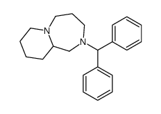 2-benzhydryl-3,4,5,7,8,9,10,10a-octahydro-1H-pyrido[1,2-a][1,4]diazepine Structure