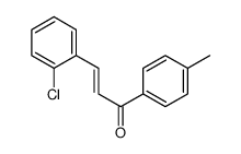 (2E)-3-(2-Chlorophenyl)-1-(4-methylphenyl)-2-propen-1-one结构式