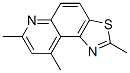 2,7,9-Trimethylthiazolo[4,5-f]quinoline结构式