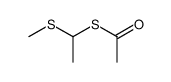 Thioacetic acid S-[1-(methylthio)ethyl] ester structure