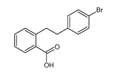 2-[2-(4-bromophenyl)ethyl]benzoic acid Structure