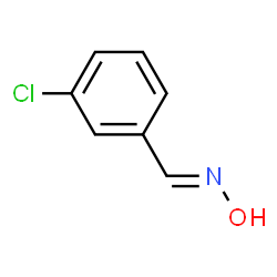 (E)-3-Chlorobenzaldehyde oxime结构式