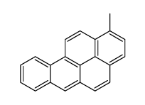 1-Methylbenzo(a)pyrene结构式