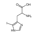 5-iodo-L-histidine结构式
