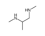 1-N,2-N-dimethylpropane-1,2-diamine结构式