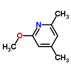 2-Methoxy-4,6-dimethylpyridine结构式