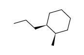 cis-1-methyl-2-propylcyclohexane Structure