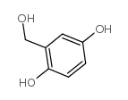 2-(hydroxymethyl)benzene-1,4-diol结构式