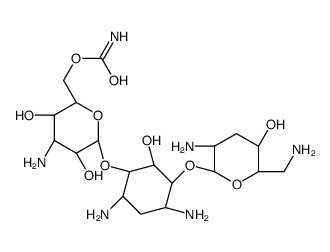 6''-O-carbamoyltobramycin structure