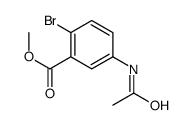 methyl 5-acetamido-2-bromobenzoate Structure