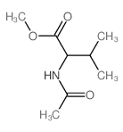 methyl 2-acetamido-3-methylbutanoate Structure