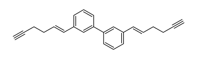 3,3'-Di-(1-hexen-5-inyl)-biphenyl Structure