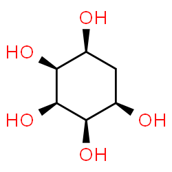 1-Deoxy-cis-inositol structure