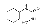 3-cyclohexyl-1-hydroxy-urea Structure