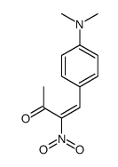 (Z)-4-[4-(dimethylamino)phenyl]-3-nitrobut-3-en-2-one Structure