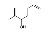 2-Methyl-1,6-heptadiene-3-ol Structure